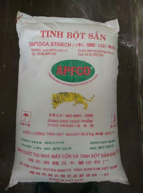 老虎牌进口木薯淀粉